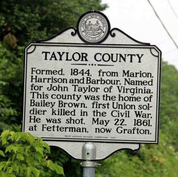 TAYLOR COUNTY WAR MEMORIAL MARKER