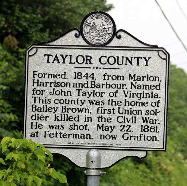 TAYLOR COUNTY WAR MEMORIAL MARKER
