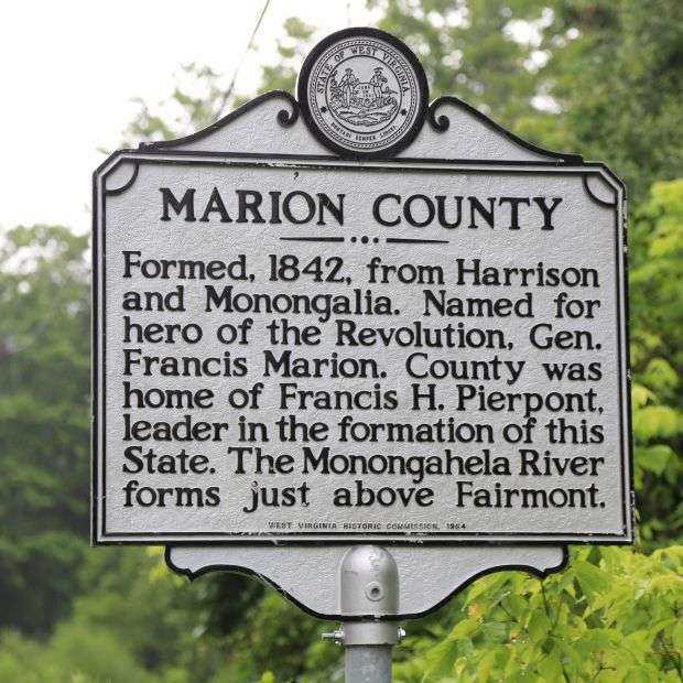 MARION COUNTY REVOLUTIONARY WAR HERO MEMORIAL MARKER