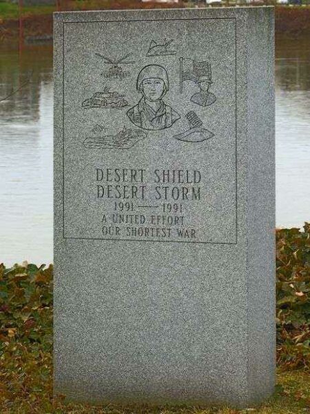 IN MEMORIAM DESERT SHIELD DESERT STORM WAR MEMORIAL