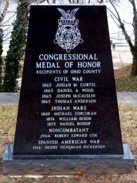 OHIO COUNTY CONGRESSIONAL MEDAL OF HONOR MEMORIAL