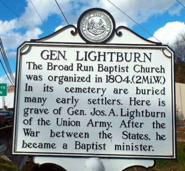 GEN. LIGHTBURN WAR MEMORIAL MARKER