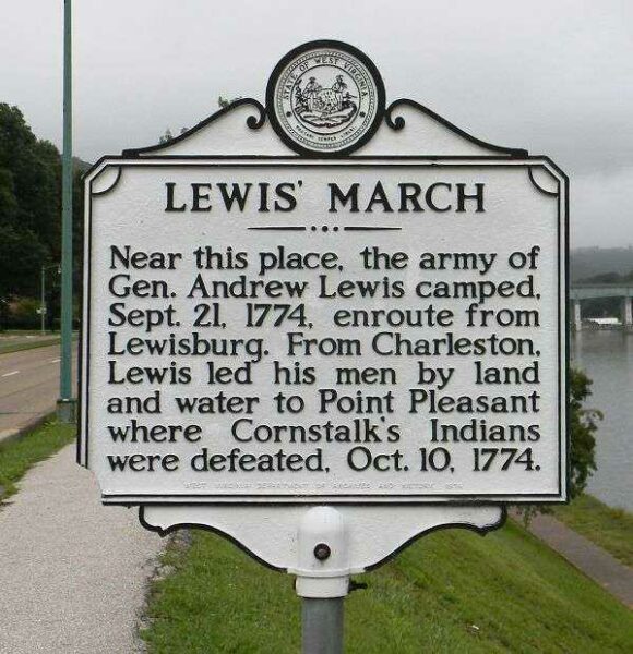 LEWIS’ MARCH WAR MEMORIAL MARKER