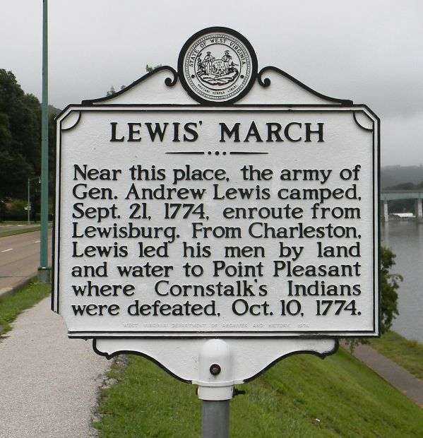 LEWIS’ MARCH WAR MEMORIAL MARKER