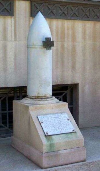 BLAIR COUNTY MEMORIAL PROJECTILE