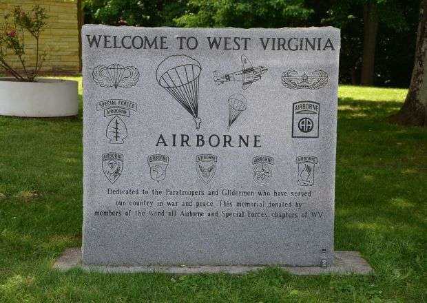 WELCOME TOP WEST VIRGINIA AIRBORNE MEMORIAL