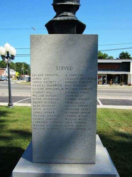 WESTMORELAND RURITAN CLUB VIETNAM WAR MEMORIAL SIDE B