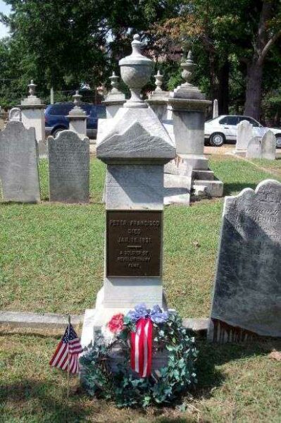 PETER FRANCISCO REVOLUTIONARY SOLDIER MEMORIAL