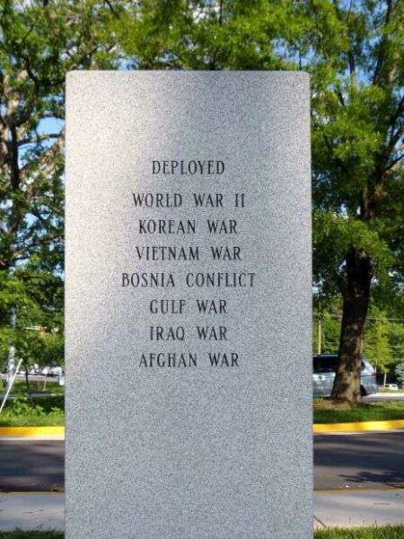 FAIRFAX COUNTY WAR DOG MONUMENT SIDE A