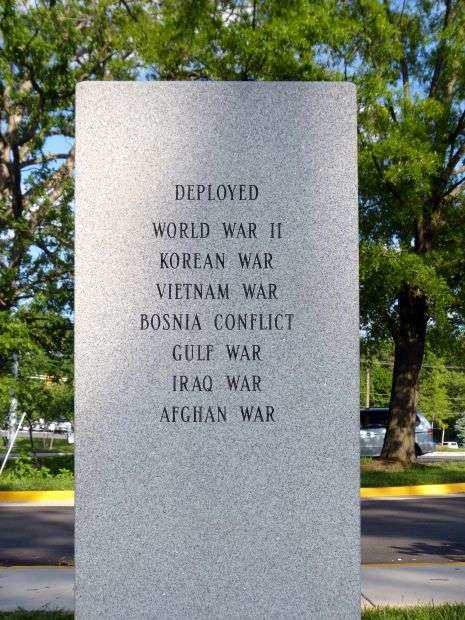 FAIRFAX COUNTY WAR DOG MONUMENT SIDE A