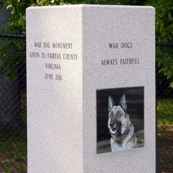 FAIRFAX COUNTY WAR DOG MONUMENT