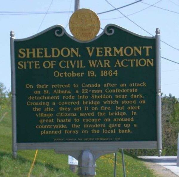 SHELDON, VERMONT WAR MEMORIAL MARKER