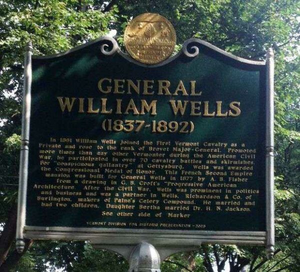 GENERAL WILLIAM WELLS MEDAL OF HONOR MEMORIAL MARKER