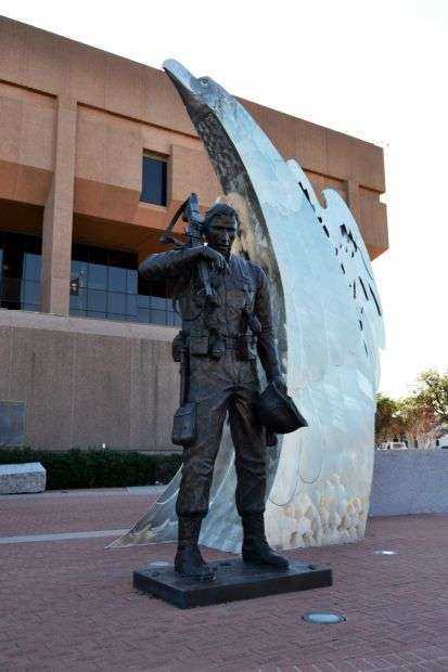 TAYLOR COUNTY VETERANS MEMORIAL FRONT