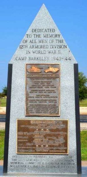 12TH ARMORED DIVISION MEMORIAL