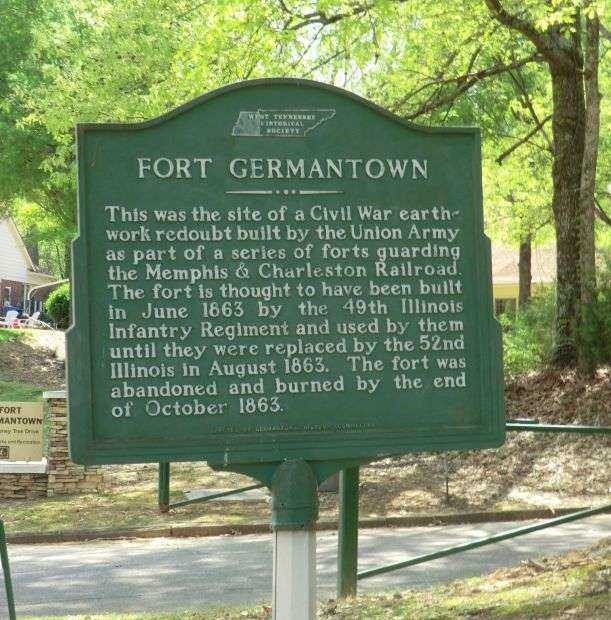 FORT GERMANTOWN WAR MEMORIAL MARKER