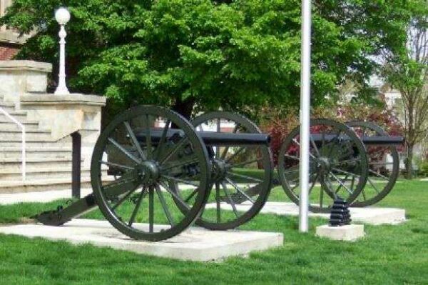 UNION COUNTY CIVIL WAR MEMORIAL CANNONS