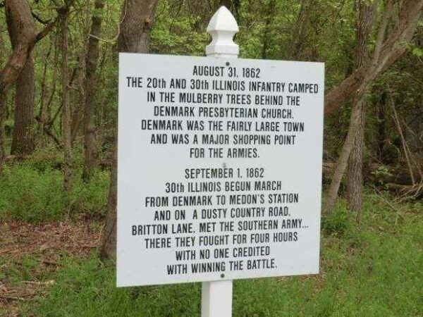 AUGUST 31, 1862 AND SEPTEMBER 1, 1862 WAR MEMORIAL MARKER