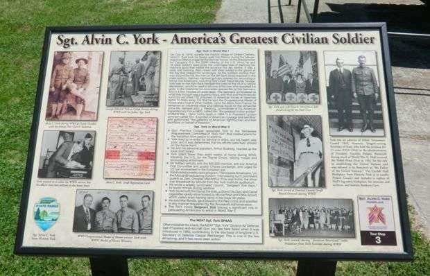 THE M247 SGT. YORK SELF-PROPELLED ANTI-AIRCRAFT GUN MEMORIAL PLAQUE