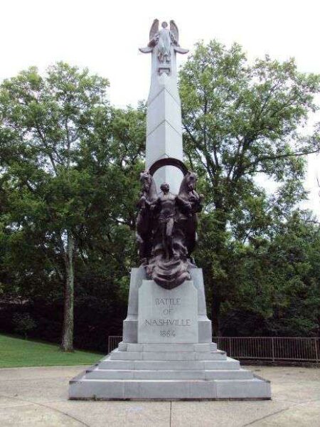 BATTLE OF NASHVILLE MONUMENT