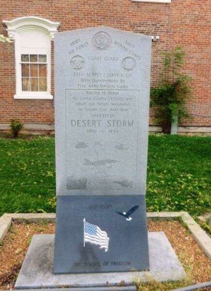 COFFEE COUNTY DESERT STORM WAR MEMORIAL