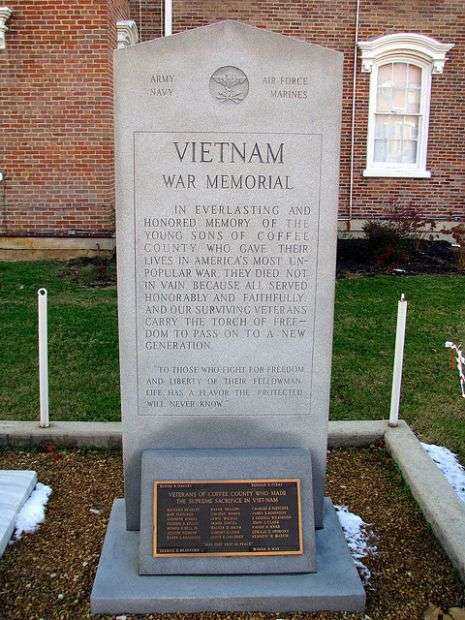 COFFEE COUNTY VIETNAM WAR MEMORIAL