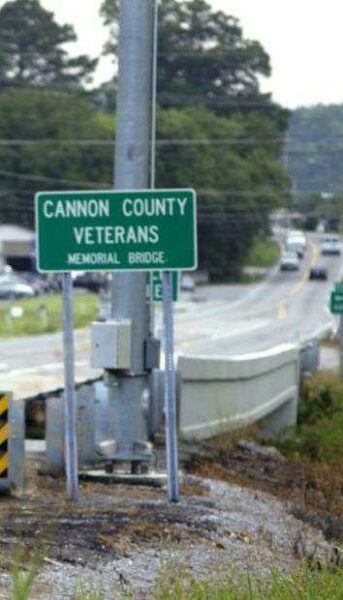 CANNON COUNTY VETERANS MEMORIAL BRIDGE