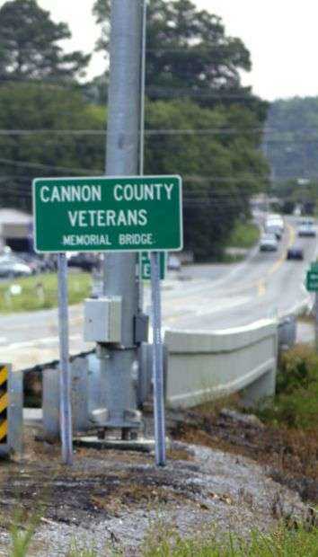 CANNON COUNTY VETERANS MEMORIAL BRIDGE