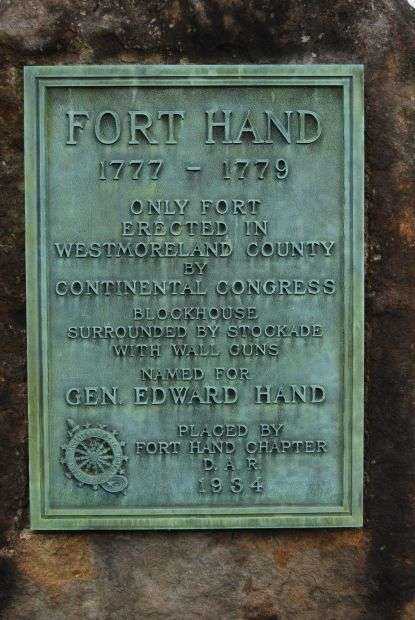 FORT HAND WAR MEMORIAL PLAQUE