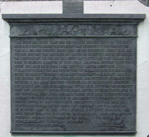 GERMANTOWN CIVIL WAR MEMORIAL PLAQUE F