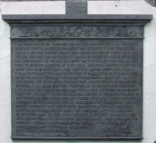 GERMANTOWN CIVIL WAR MEMORIAL PLAQUE F