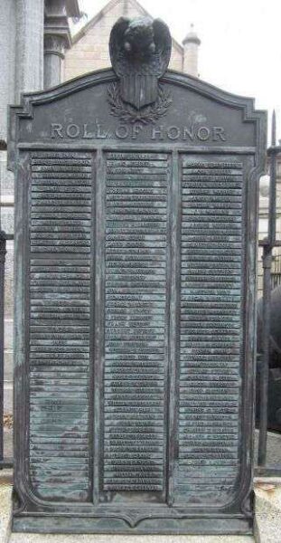 GERMANTOWN CIVIL WAR MEMORIAL PLAQUE B