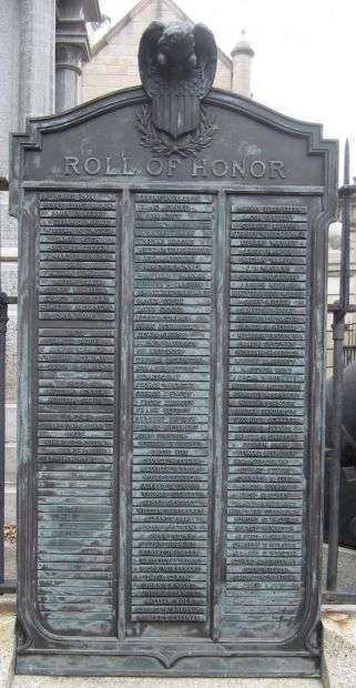 GERMANTOWN CIVIL WAR MEMORIAL PLAQUE B