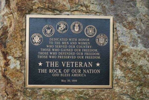 CRANBERRY TOWNSHIP VETERANS MEMORIAL PLAQUE