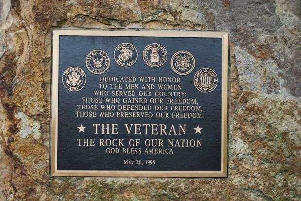 CRANBERRY TOWNSHIP VETERANS MEMORIAL PLAQUE