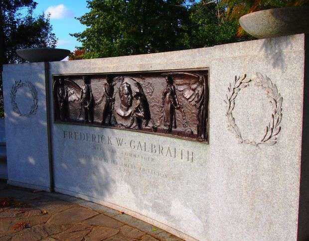 FREDERICK W. GALBRAITH WAR MEMORIAL BAS-RELIEF