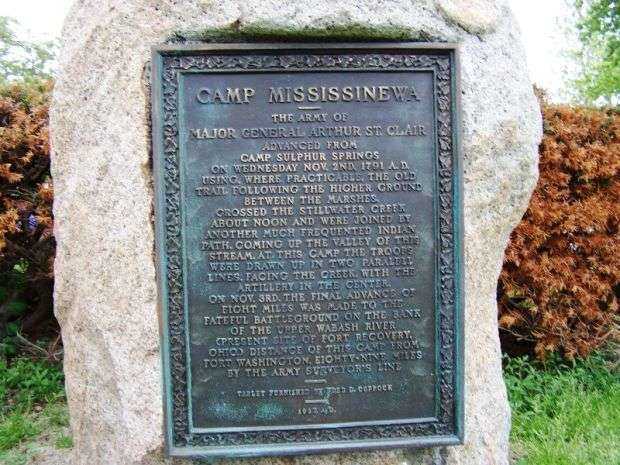 CAMP MISSISSINEWA REVOLUTIONARY WAR MEMORIAL