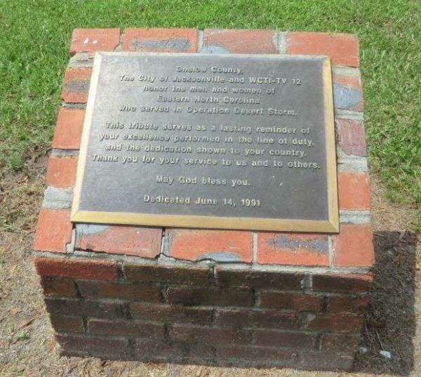 EASTERN NORTH CAROLINA OPERATION DESERT STORM MEMORIAL