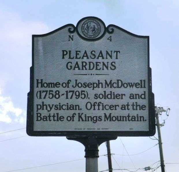 PLEASANT GARDENS REVOLUTIONARY SOLDIER WAR MEMORIAL MARKER