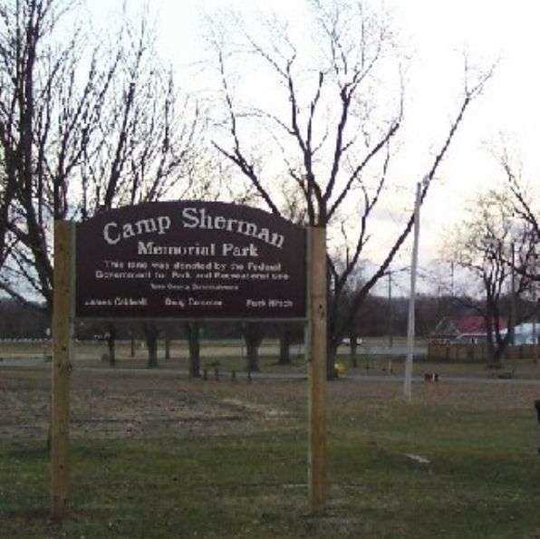CAMP SHERMAN MEMORIAL PARK MARKER