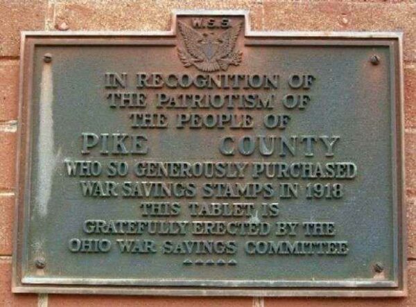PIKE COUNTY WAR SAVINGS STAMPS MEMORIAL