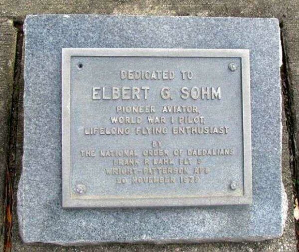 ELBERT G. SOHM WAR MEMORIAL