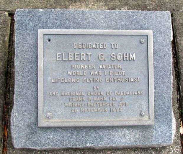 ELBERT G. SOHM WAR MEMORIAL