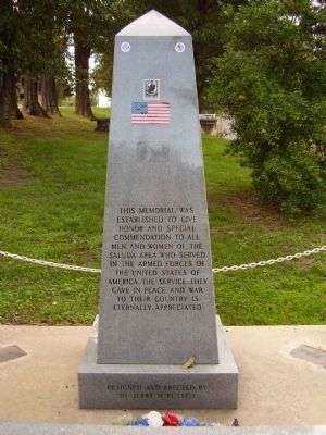 SALUDA VETERANS MEMORIAL
