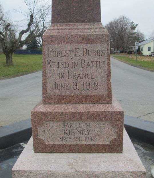 MONROE TP. WAR MEMORIAL STONE C