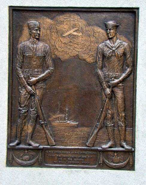 OHIO WORLD WAR MEMORIAL PLAQUE C