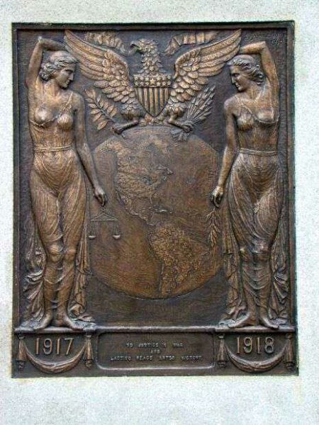 OHIO WORLD WAR MEMORIAL PLAQUE B