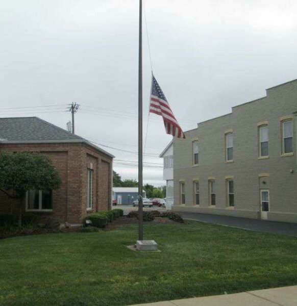 WALLACE W. MCCOY MEMORIAL FLAGPOLE
