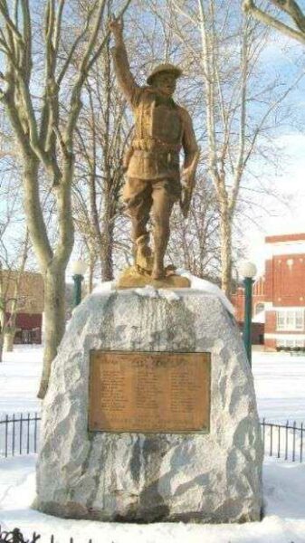 BELLAIRE WORLD WAR I MEMORIAL