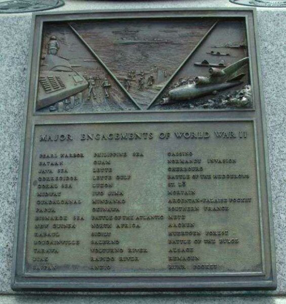 NORTH CAROLINA VETERANS MEMORIAL PLAQUE C